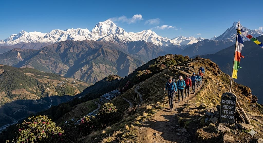 Khopra Ridge Himalayan Trek — 7 Days 